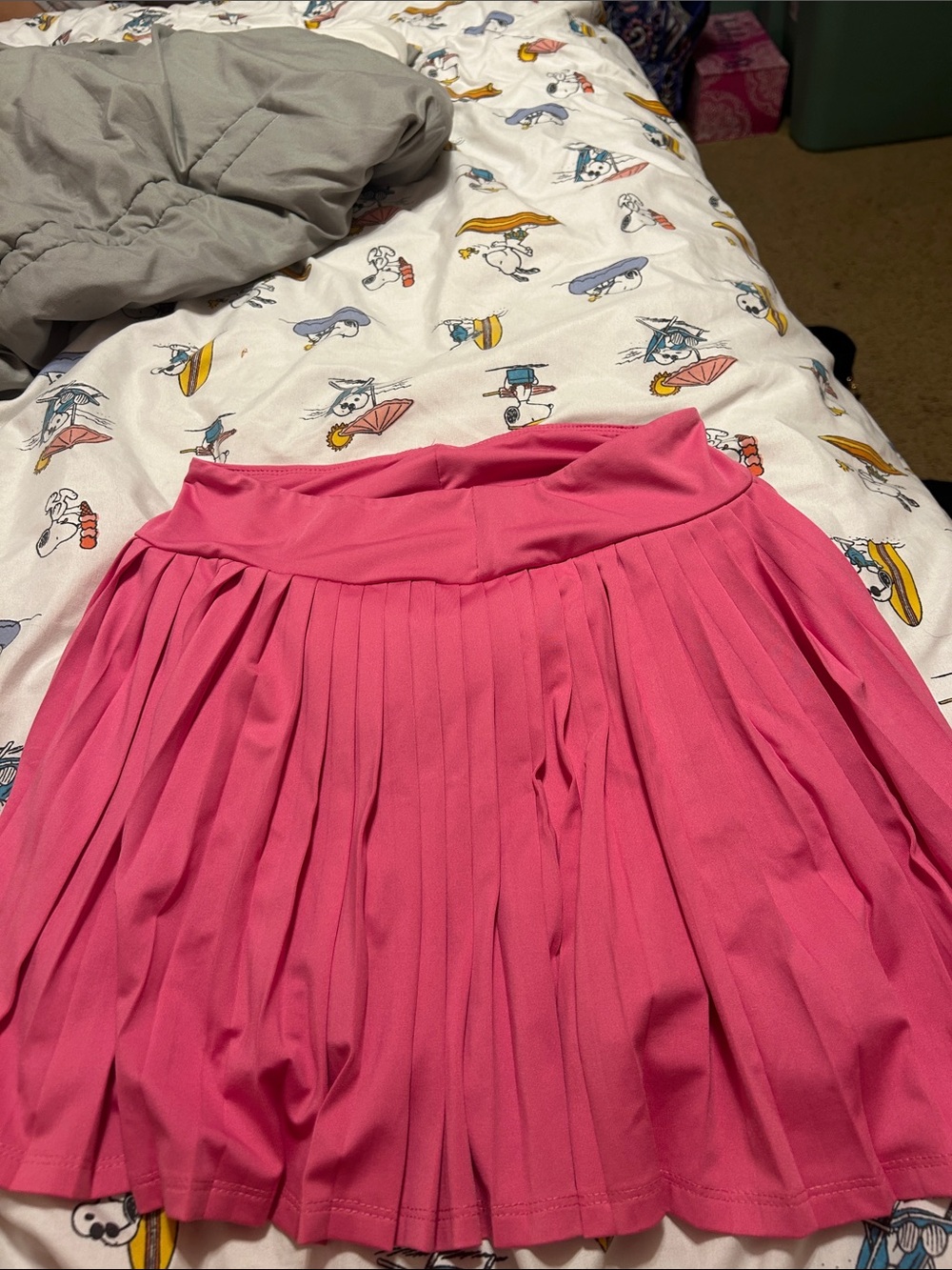 Pink Pleated Women's Skort - Casual A-Line Style